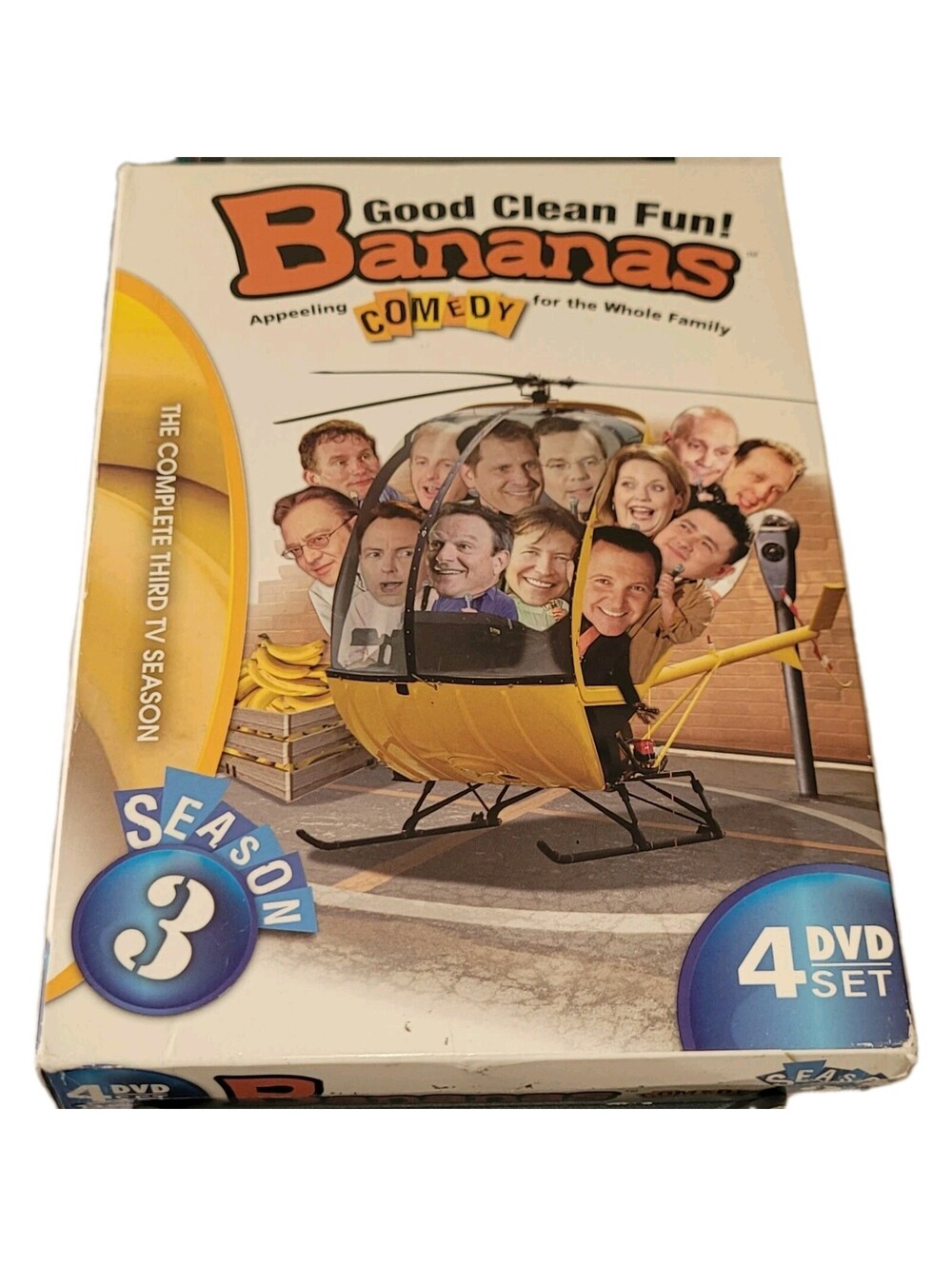 Bananas: The Complete 3rd TV Season [ DVD By Ken Davis ] 4 Disc Set.